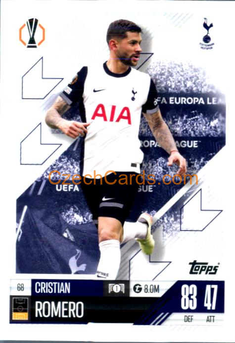 Cristian Romero 2024/25 Match Attax #68