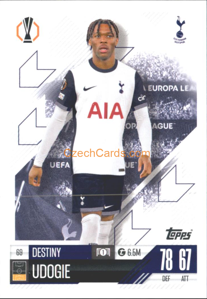 Destiny Udogie 2024/25 Match Attax #69