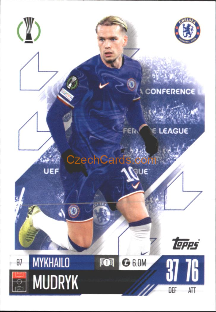 Mykhailo Mudryk 2024/25 Match Attax #97