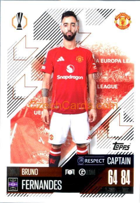 Bruno Fernandes 2024/25 Match Attax #105