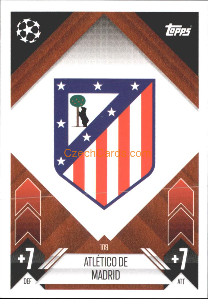 Team Badge Atlético de Madrid 2024/25 Match Attax #109