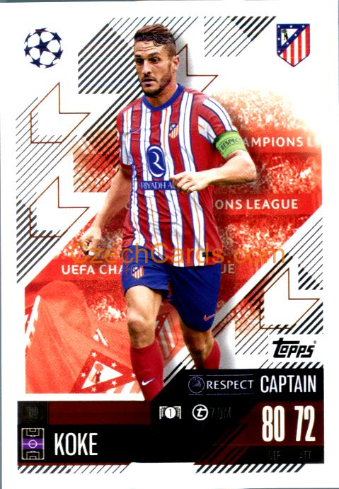 Koke 2024/25 Match Attax #113