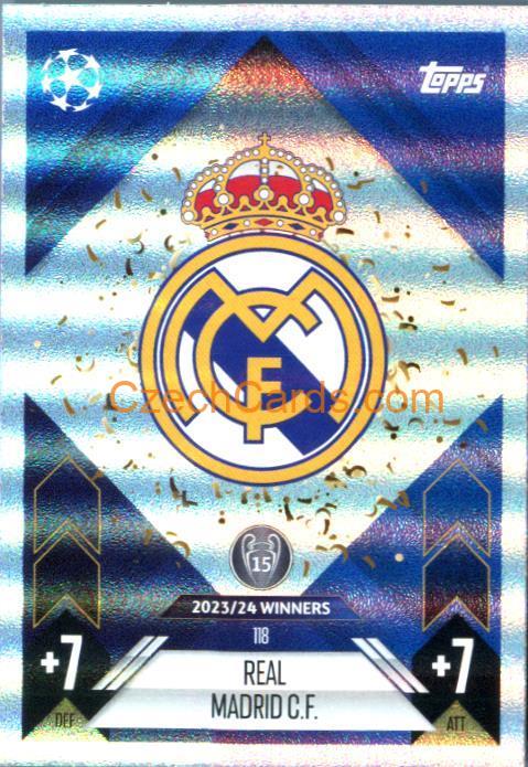Team Badge Real Madrid 2024/25 Match Attax #118