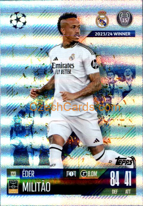 Eder Militao 2024/25 Match Attax #123