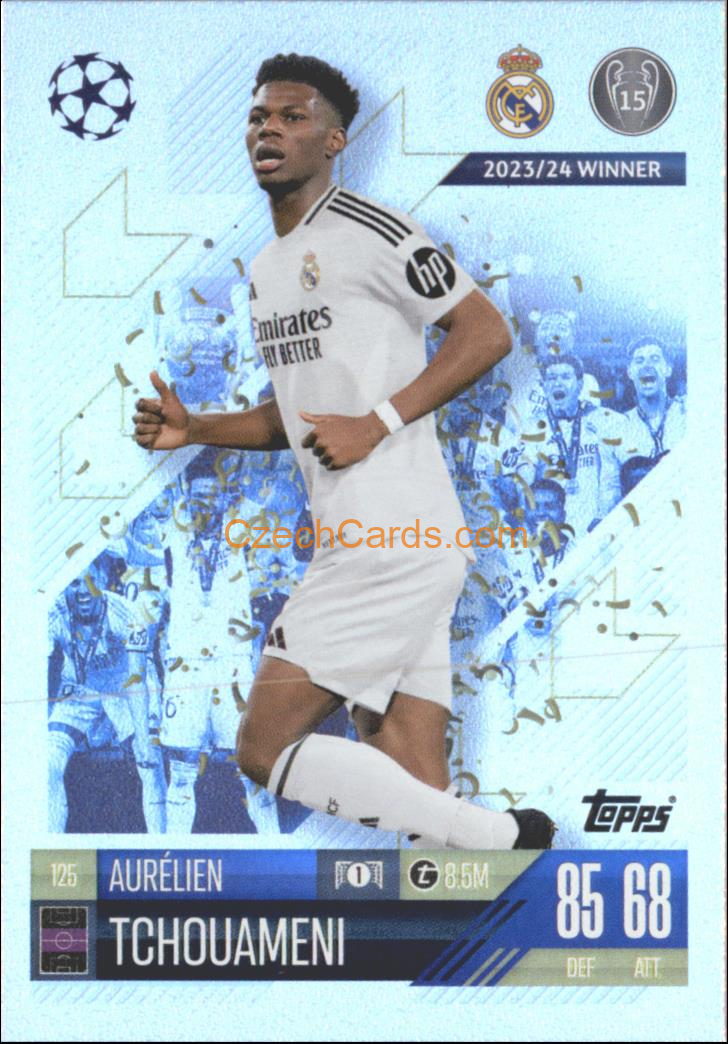 Aurelien Tchouameni 2024/25 Match Attax #125