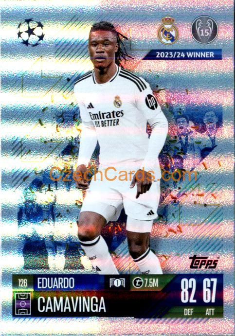 Eduardo Camavinga 2024/25 Match Attax #126