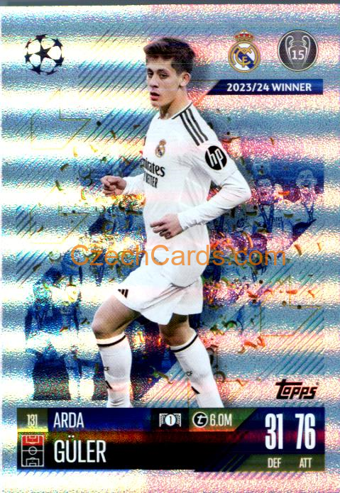 Arda Guler 2024/25 Match Attax #131
