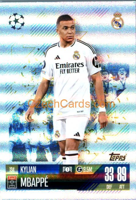 Kylian Mbappé 2024/25 Match Attax #134