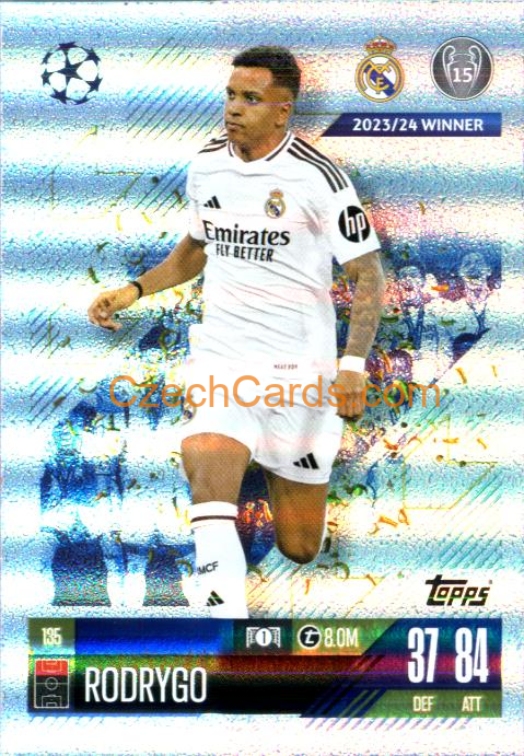 Rodrygo 2024/25 Match Attax #135