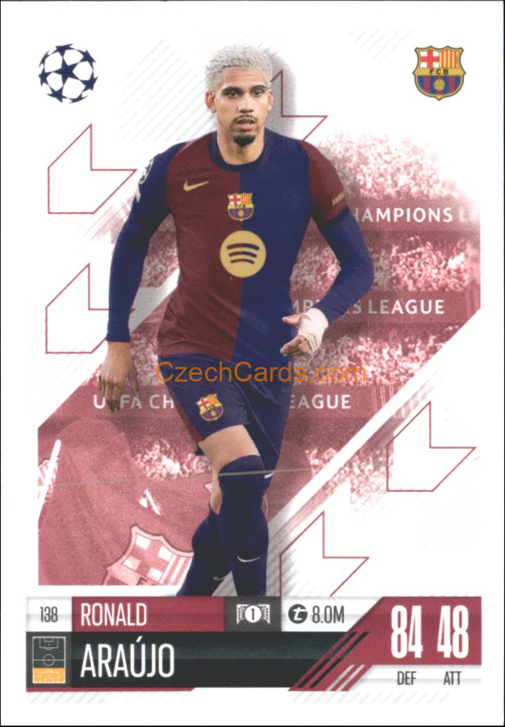 Ronald Araujo 2024/25 Match Attax #138