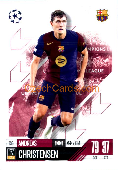 Andreas Christensen 2024/25 Match Attax #139
