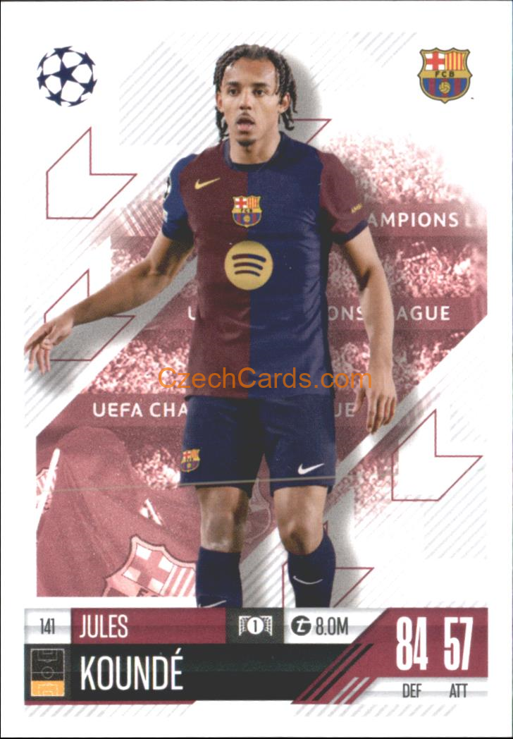 Jules Kounde 2024/25 Match Attax #141