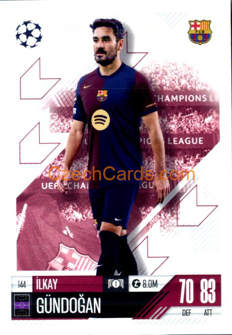 Ilkay Gundogan 2024/25 Match Attax #144