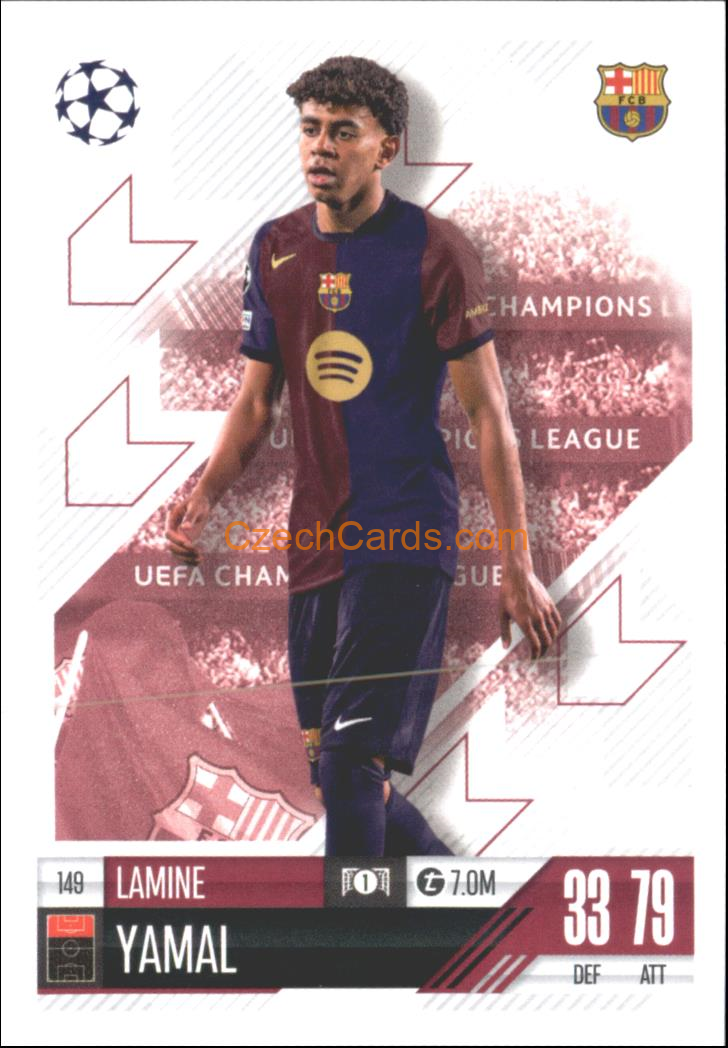Lamine Yamal 2024/25 Match Attax #149