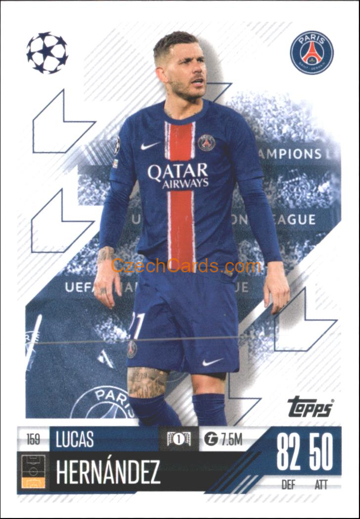 Lucas Hernandez 2024/25 Match Attax #159