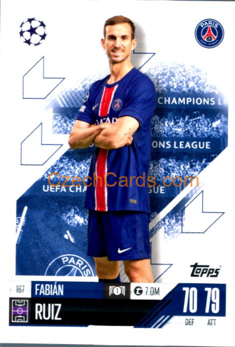 Fabian Ruiz 2024/25 Match Attax #167