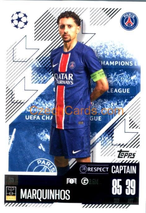 Bradley Barcola 2024/25 Match Attax #168