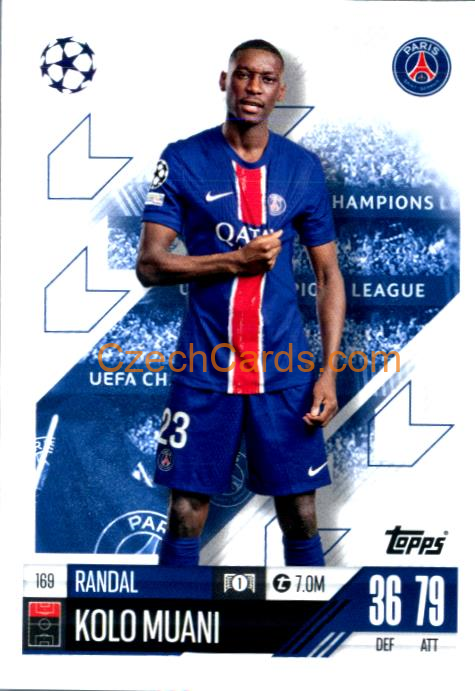 Randal Kolo Muani 2024/25 Match Attax #169