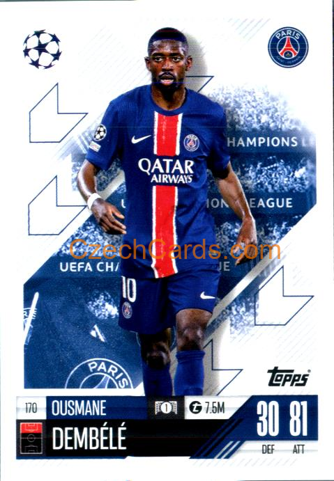 Ousmane Dembele 2024/25 Match Attax #170