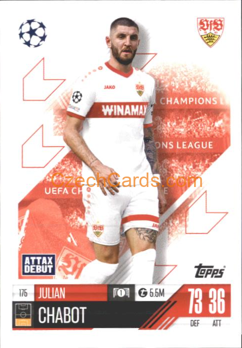 Julian Chabot 2024/25 Match Attax #175