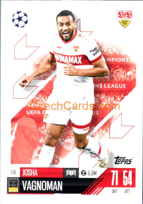 Josha Vagnoman 2024/25 Match Attax #176