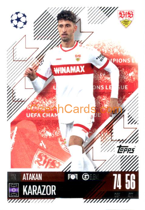 Atakan Karazor 2024/25 Match Attax #179