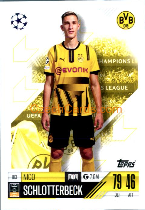 Nico Schlotterbeck 2024/25 Match Attax #183