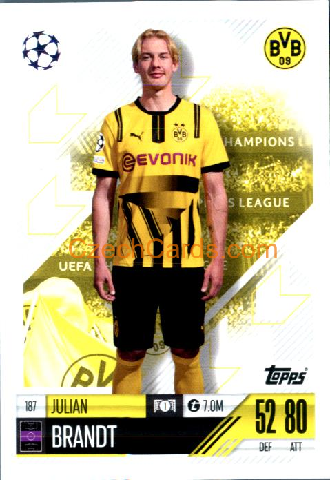 Julian Brandt 2024/25 Match Attax #187