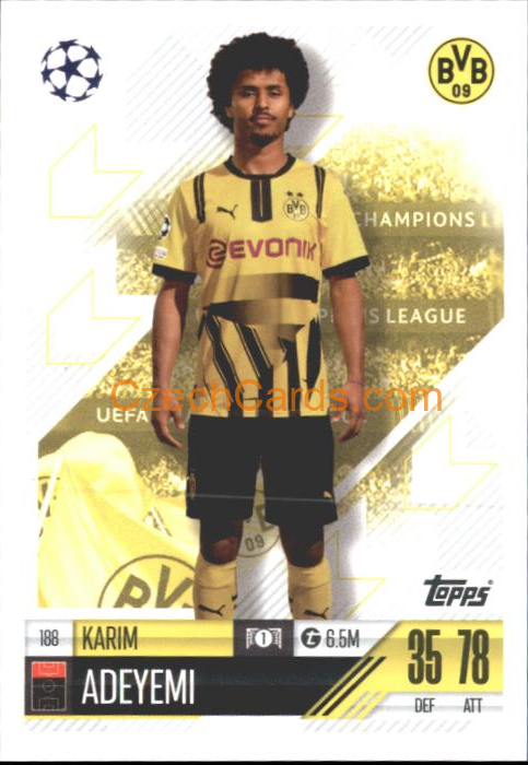 Karim Adeyemi 2024/25 Match Attax #188