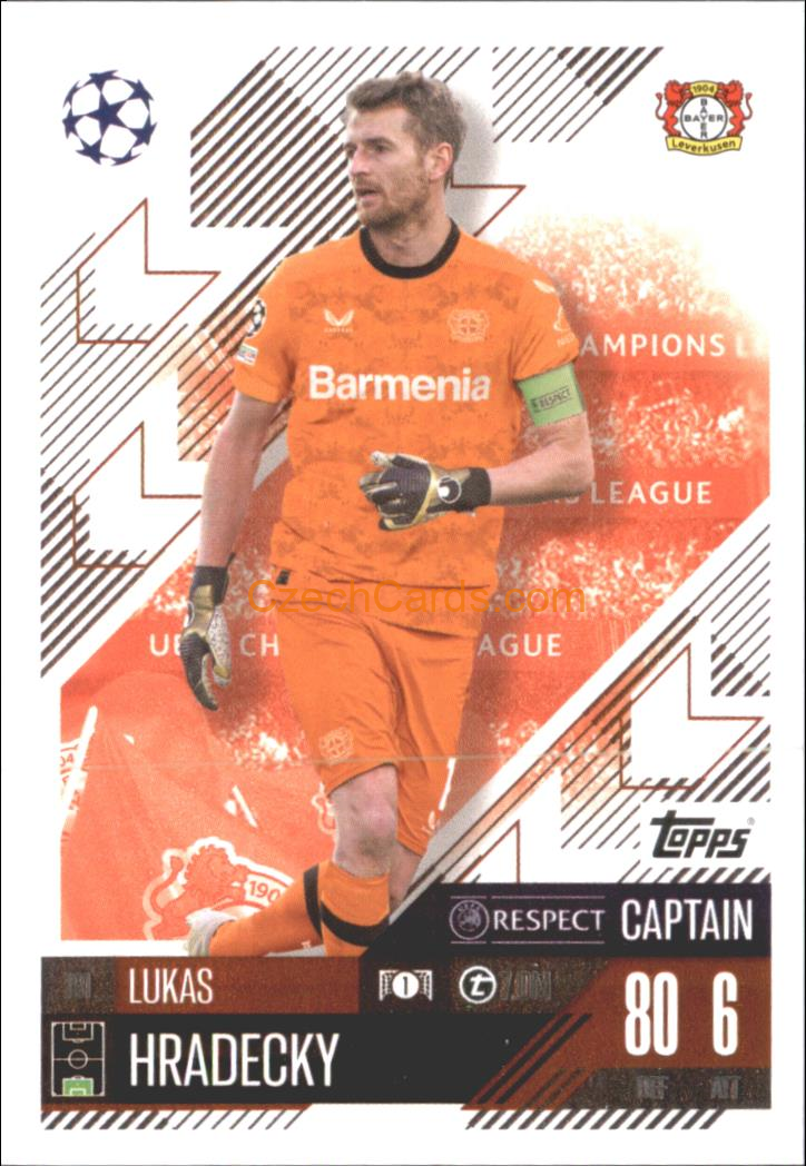 Lukas Hradecky 2024/25 Match Attax #191