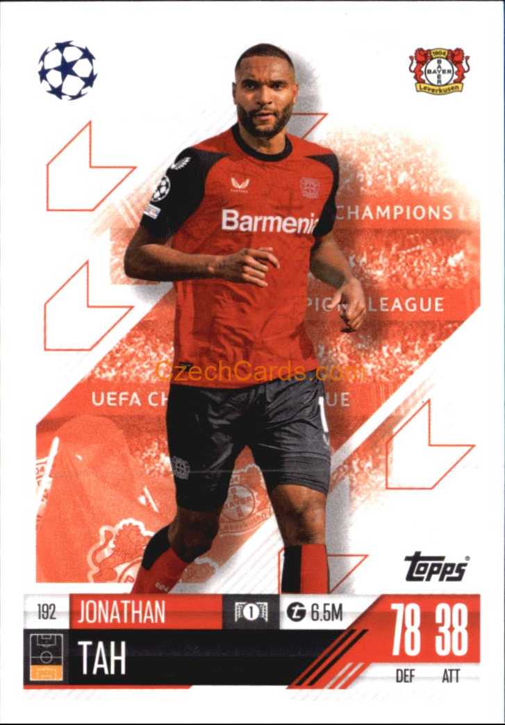 Jonathan Tah 2024/25 Match Attax #192