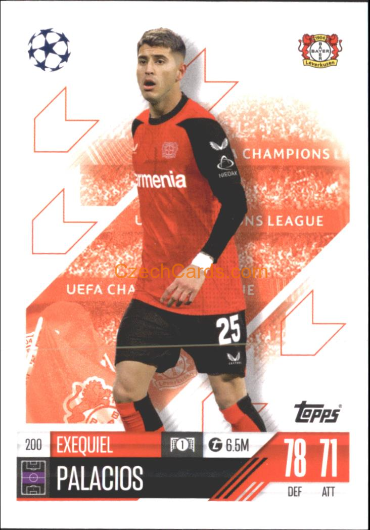 Exequiel Palacios 2024/25 Match Attax #200