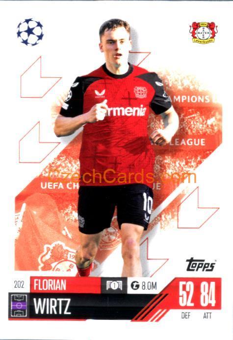 Florian Wirtz 2024/25 Match Attax #202