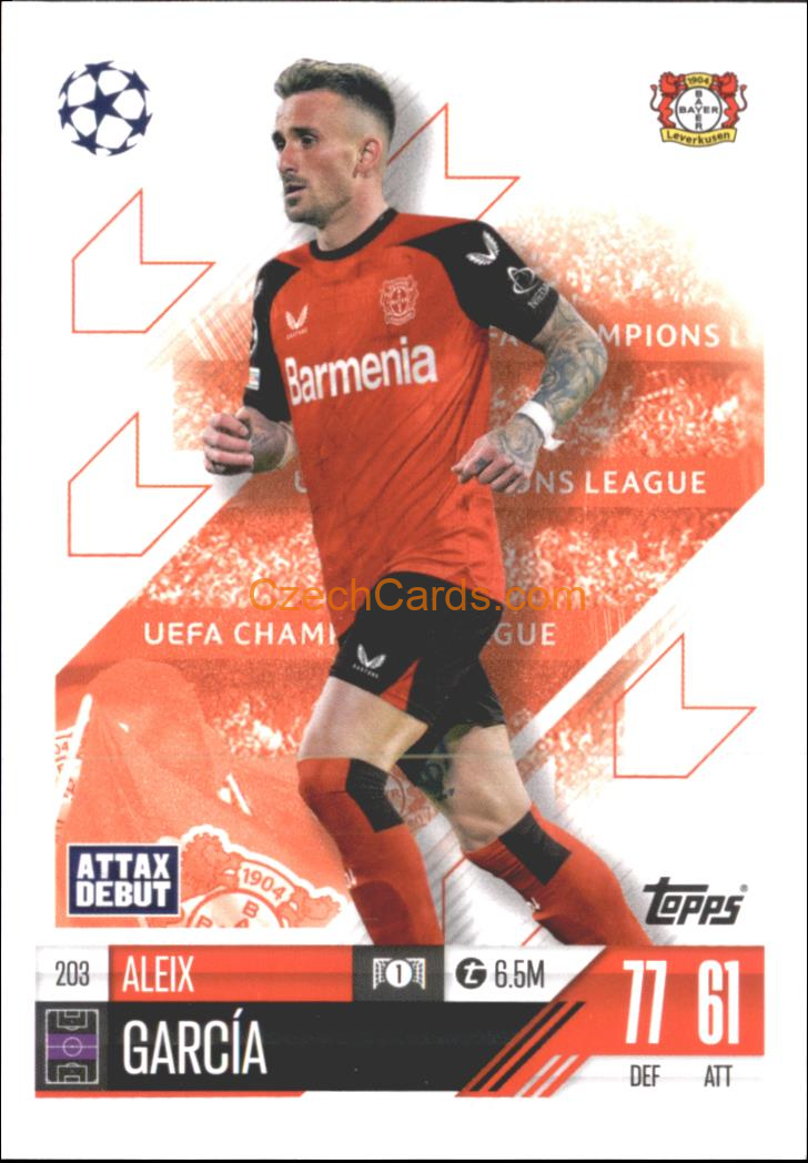 Aleix Garcia 2024/25 Match Attax #203