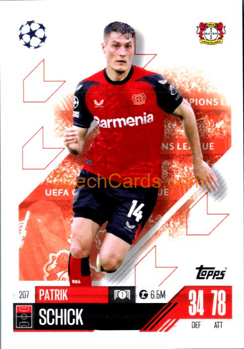 Patrik Schick 2024/25 Match Attax #207