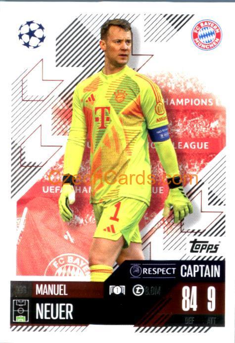 Manuel Neuer 2024/25 Match Attax #209