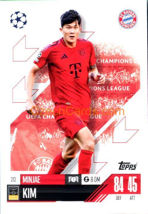 Min-jae Kim 2024/25 Match Attax #212