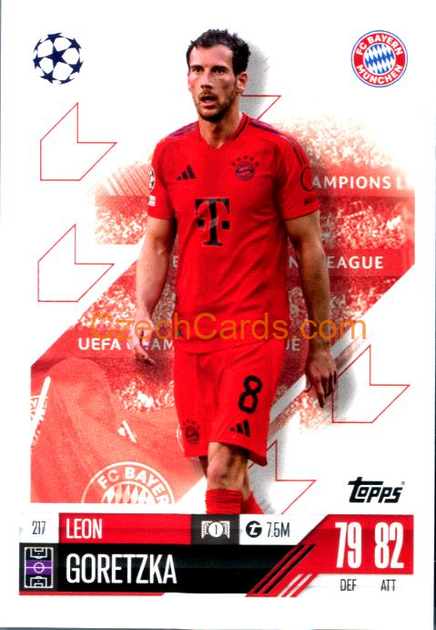Leon Goretzka 2024/25 Match Attax #217