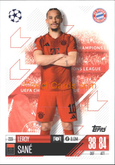 Leroy Sane 2024/25 Match Attax #223