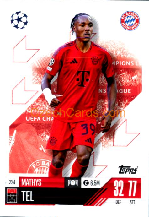Mathys Tel 2024/25 Match Attax #224