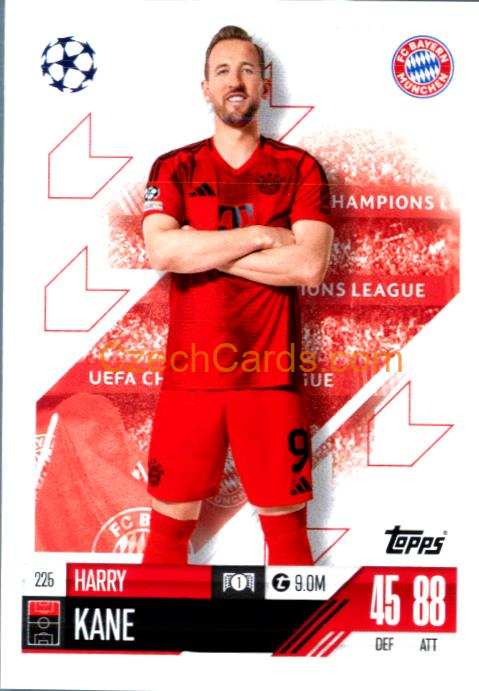 Harry Kane 2024/25 Match Attax #225