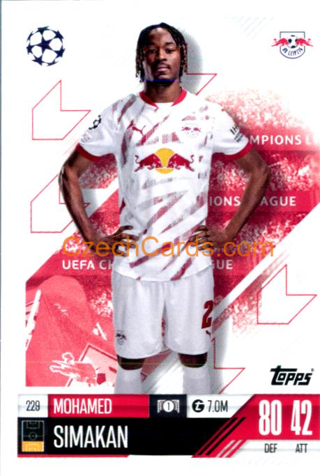 Mohamed Simakan 2024/25 Match Attax #229