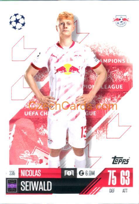 Nicolas Seiwald 2024/25 Match Attax #235