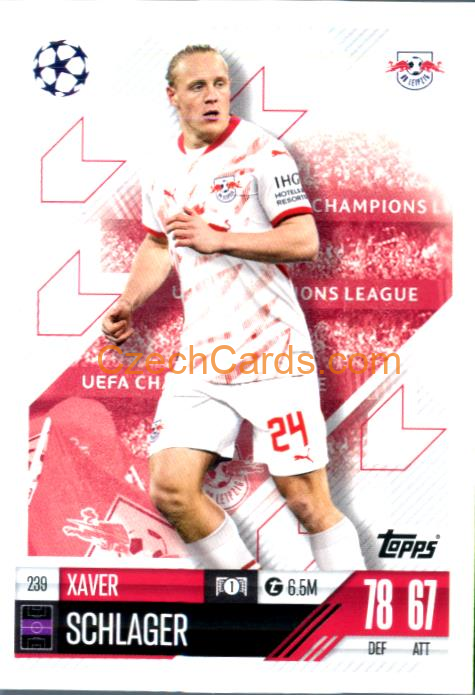Xaver Schlager 2024/25 Match Attax #239