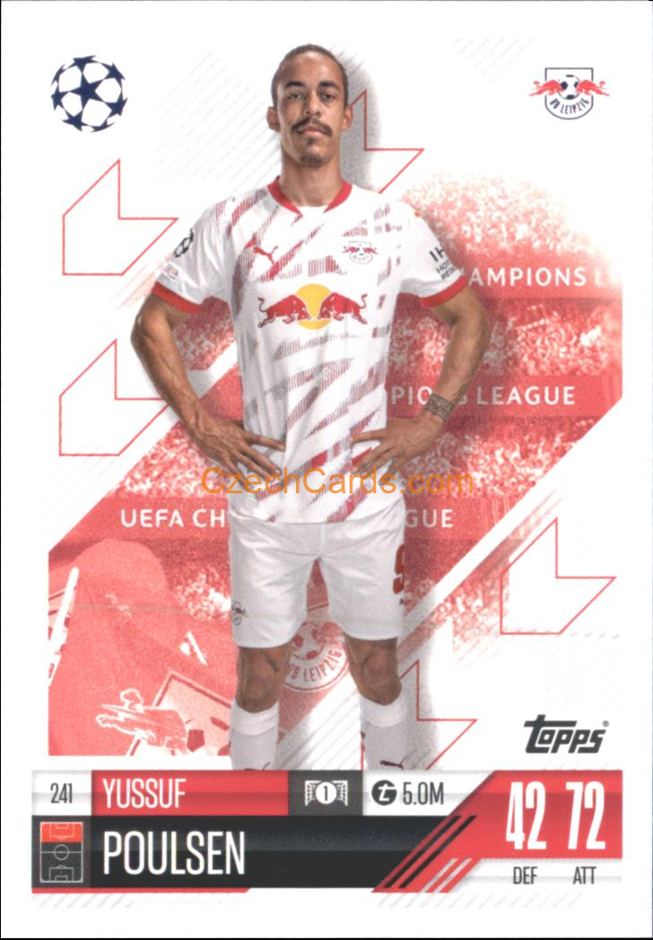 Yussuf Poulsen 2024/25 Match Attax #241