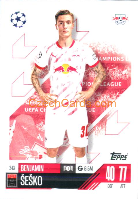 Benjamin Sesko 2024/25 Match Attax #243