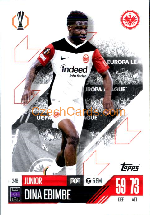 Junior Dina Ebimbe 2024/25 Match Attax #248