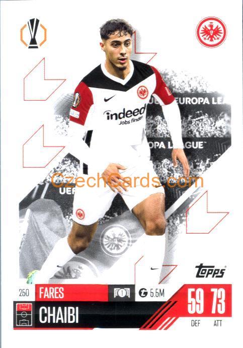 Fares Chaibi 2024/25 Match Attax #250