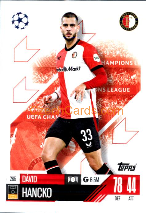 Dávid Hancko 2024/25 Match Attax #265