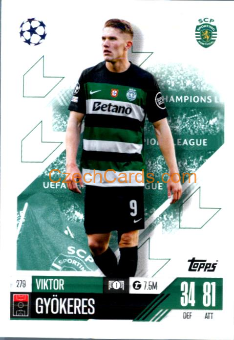 Victor Gyökeres 2024/25 Match Attax #279